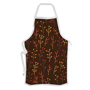Christmas Vibes Cotton Kitchen Apron - 1 pc Printed Apron Quirky Apron Funny Apron Gifts for Cook Gift for Chef Gift for Wife Gift for mom AP00124