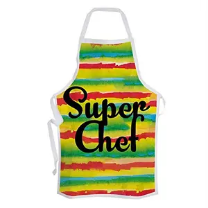 Christmas Vibes Cotton Kitchen Apron - 1 pc Printed Apron Quirky Apron Funny Apron Gifts for Cook Gift for Chef Gift for Wife Gift for mom AP00148