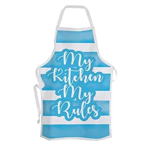 Christmas Vibes Cotton Kitchen Apron - 1 pc Printed Apron Quirky Apron Funny Apron Gifts for Cook Gift for Chef Gift for Wife Gift for mom AP00143