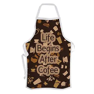 Christmas Vibes Cotton Kitchen Apron - 1 pc Printed Apron Quirky Apron Funny Apron Gifts for Cook Gift for Chef Gift for Wife Gift for mom AP00081