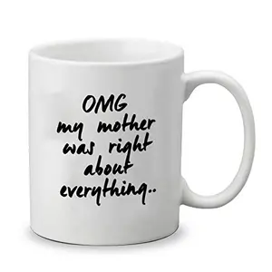 Christmas Vibes Mother's Day Mug (Pack of 1) Gift for Mom Useful Gifts for Mom Best Gift for Mother's Day M-16