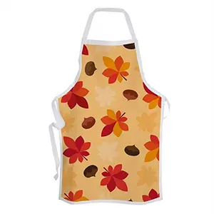 Christmas Vibes Cotton Kitchen Apron - 1 pc Printed Apron Quirky Apron Funny Apron Gifts for Cook Gift for Chef Gift for Wife Gift for mom AP00125