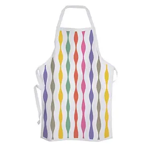 Christmas Vibes Cotton Kitchen Apron - 1 pc Printed Apron Quirky Apron Funny Apron Gifts for Cook Gift for Chef Gift for Wife Gift for mom AP00111