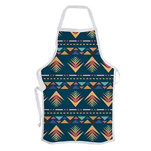 Christmas Vibes Cotton Kitchen Apron - 1 pc Printed Apron Quirky Apron Funny Apron Gifts for Cook Gift for Chef Gift for Wife Gift for mom AP00120