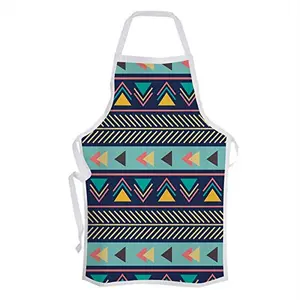 Christmas Vibes Cotton Kitchen Apron - 1 pc Printed Apron Quirky Apron Funny Apron Gifts for Cook Gift for Chef Gift for Wife Gift for mom AP00119
