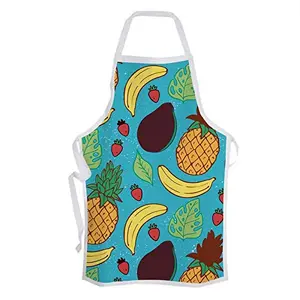 Christmas Vibes Cotton Kitchen Apron - 1 pc Printed Apron Quirky Apron Funny Apron Gifts for Cook Gift for Chef Gift for Wife Gift for mom AP00114
