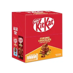 Nestle Kitkat Caramel Chocolate Coated Wafer 50g x 12 units 600 g