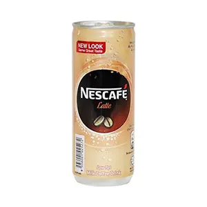 Nestle Nescafe Coffee Can - Latte 240 Ml Light Brown Liquid