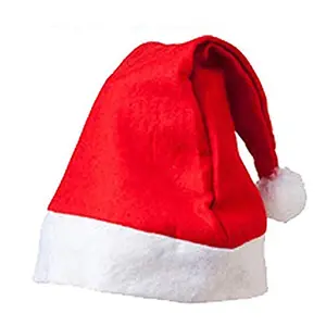 Christmas Vibes Christmas Santa Claus Cap/Hat (Multicolor)