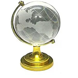 Christmas Vibes Vastu/Feng Shui Crystal Globe for Success Good Luck and Prosperity Paper Weights