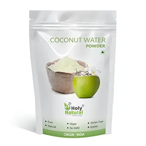 Holy Natural Spray Dried Coconut Water Powder 100gm Energy Drink Powder Immune Booster Make For coconut chutney juice smoothie energy drink.