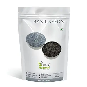 Holy Natural Basil Seeds - 400 GM