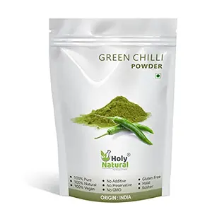 Holy Natural Green Chilli Powder - 100 GM