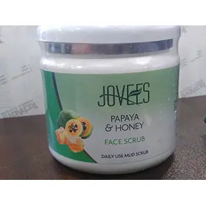 Jovees Papaya & Honey Facial Scrub 400g