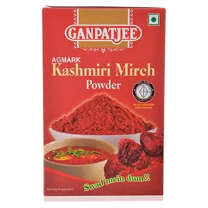 Ganpatjee Kashmiri Mirch Powder 200g I Deggi Mirch
