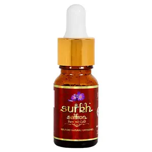 Surkh Saffron - 100% Pure Natural Saffron Kesar Extract - 10 Grams