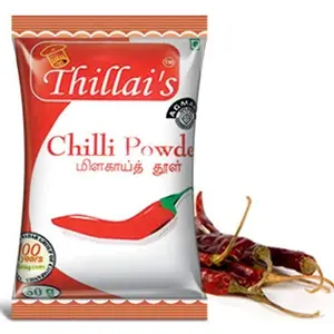 Thillais Masala Indian Red Chili Powder 500 Gram100% Natural Spices(Lal Mirch Powder)