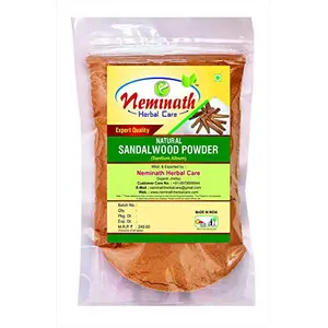 Natural Sandalwood (Santlum Album) Powder 100 gm (3.52 OZ)