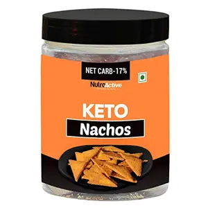 NutroActive Keto Cheese Crackers Extremely Low Carb Snacks - 175g