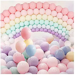 250pcs 9 Party Decoration Pastel color Balloons Macaron Candy Colored Latex Balloons for Birthday Wedding Engagement Anniversary Christmas Festival-Macaron (250 Pcs Multi)