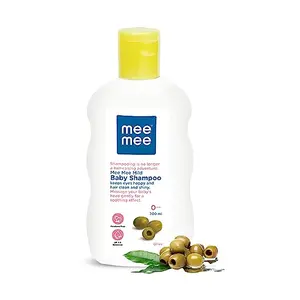 Mee Mee Gentle Baby Shampoo: 200ml Tear-Free Hypoallergenic Sulphate and Paraben-Free Enriched with Fruit Extracts - Ideal for Nourishing Baby's Hair (Single Pack