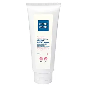 Mee Mee Diaper Rash Cream with Aloe Vera | Natural Solution for Treating and Preventing Diaper Rash | Soothing Relief - 100 g (Single Pack)