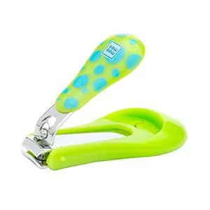 Mee Mee Protective Baby Nail Clipper Cutter with Skin Guard (Green)(Pack of 1)
