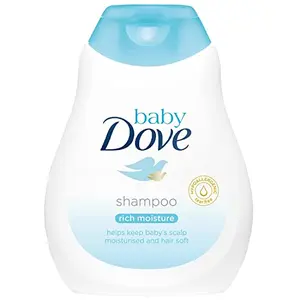 Baby Dove Shampoo 400 ml Mild No Tears Rich Moisture Baby Shampoo for kids Gentle Care for Baby's Soft Hair - No Sulphates No Paraben shampoo