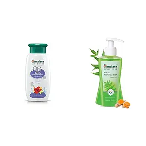 Himalaya Gentle Baby Shampoo (200ml) & Herbals Purifying Neem Face Wash 200ml
