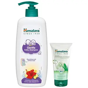 Himalaya Baby Shampoo (400 ml) & Himalaya Herbals Moisturizing Aloe Vera Face Wash100ml