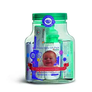 Himalaya Herbals Babycare Gift Jar (Soap Shampoo  Rash Cream and Powder)