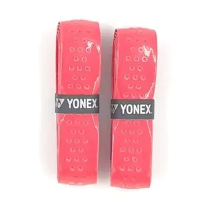 YONEX Aerocush 9900 Badminton Grip (Pack of 2) Red