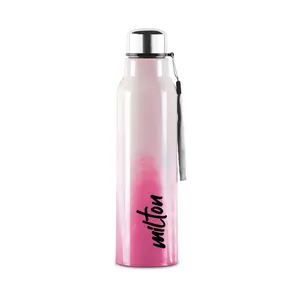 Milton Steel Marble 900 Insulated Inner Stainless Steel Water Bottle 1 Piece 630 ml Light Pink | Easy Grip | Leak Proof | Hot or Cold | School | Office | Gym | Hiking | Treking | Travel Bottle
