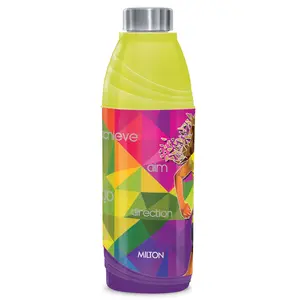 MILTON New Kool N Sporty 900 Plastic Insulated Water Bottle 750 ml Purple | School Bottle | Picnic Bottle | Leak Proof | BPA Free | Food Grade | Easy to Carry (Pack of 1)