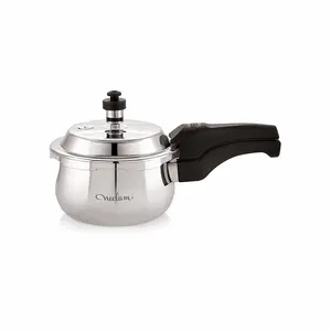 Neelam Stainless Steel Artista Pressure Cooker 1.5 Litre (Induction Friendly)