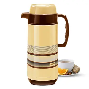 Milton Regal Tuff Inner Stainless Steel Jug 1.5 Litre 1 Piece Brown | BPA Free | Hot and Cold | Easy to Carry | Leak Proof | Tea | Coffee | Water | Hot Beverages