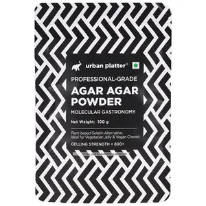 Urban Platter Agar Agar Powder 100g [Vegetarian Gelatin Powder]