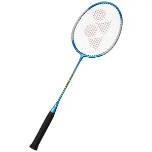 YONEX GR 303 Strung Aluminum Badminton Racquet with Half Cover (Blue )