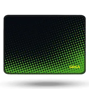 Gizga Large Gaming Mouse Pad with Smooth Mouse Control Mercerized Surface Antifray Stitched Embroidery Edges Anti Slip Rubber Base for Computer Laptop 350 X 250 X 4Mm (G Mp4 L)