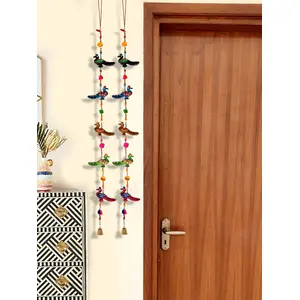 DreamKraft Decorative Peacock Door Hangings Wall Art For Home Decor Standard Multi