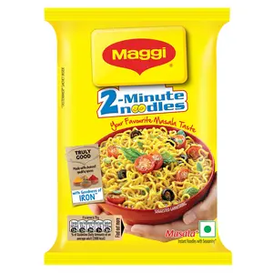 Maggi 2 Minutes Noodles Masala 70 grams pack (2.46 oz)- 1 pack - Made in India