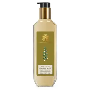Forest Essentials Oudh and Green Tea Silkening Shower Wash, 200ml