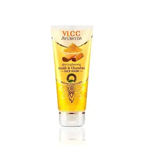 VLCC Ayurveda Skin Brightening Haldi and Chandan Facewash- 100ml