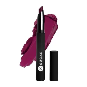 SUGAR Cosmetics Matte Attack Transferproof Lipstick03 The Grandberries (Dark Berry) Moisturiser, Long Lasting, Matte Finish