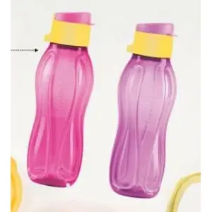 Tupperware 310 ml bottle set of 2 pc - Pink and Purple