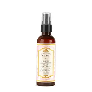 Kama Ayurveda Rose and Jasmine Face Cleanser with the Pure Essential Oils of Rose and Jasmine, 100ml