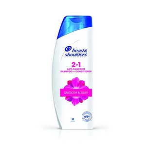 Head & Shoulders Smooth and Silky 2-in-1 Anti Dandruff Shampoo + Conditioner (180ml)