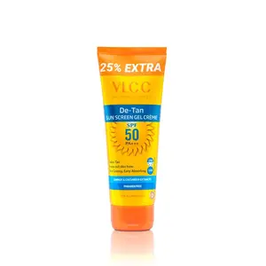 VLCC De Tan SPF 50 Sunscreen Gel Creme, 100g