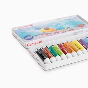 Camel Student Water Color Tube - 5Ml Each, 12 Shades