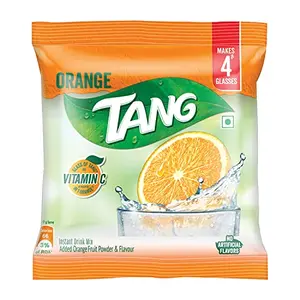 Tang Orange Instant Drink Mix, 100 gm Pack - India